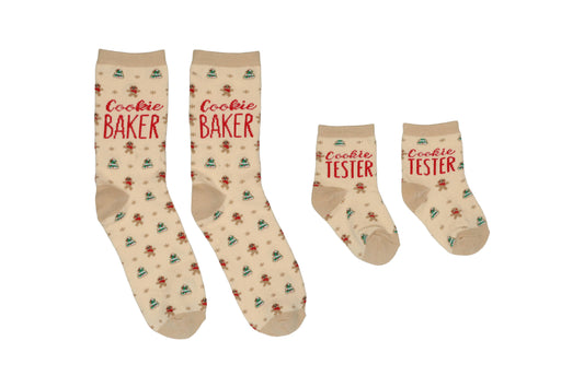 Cookie Baker & Tester Sock Set