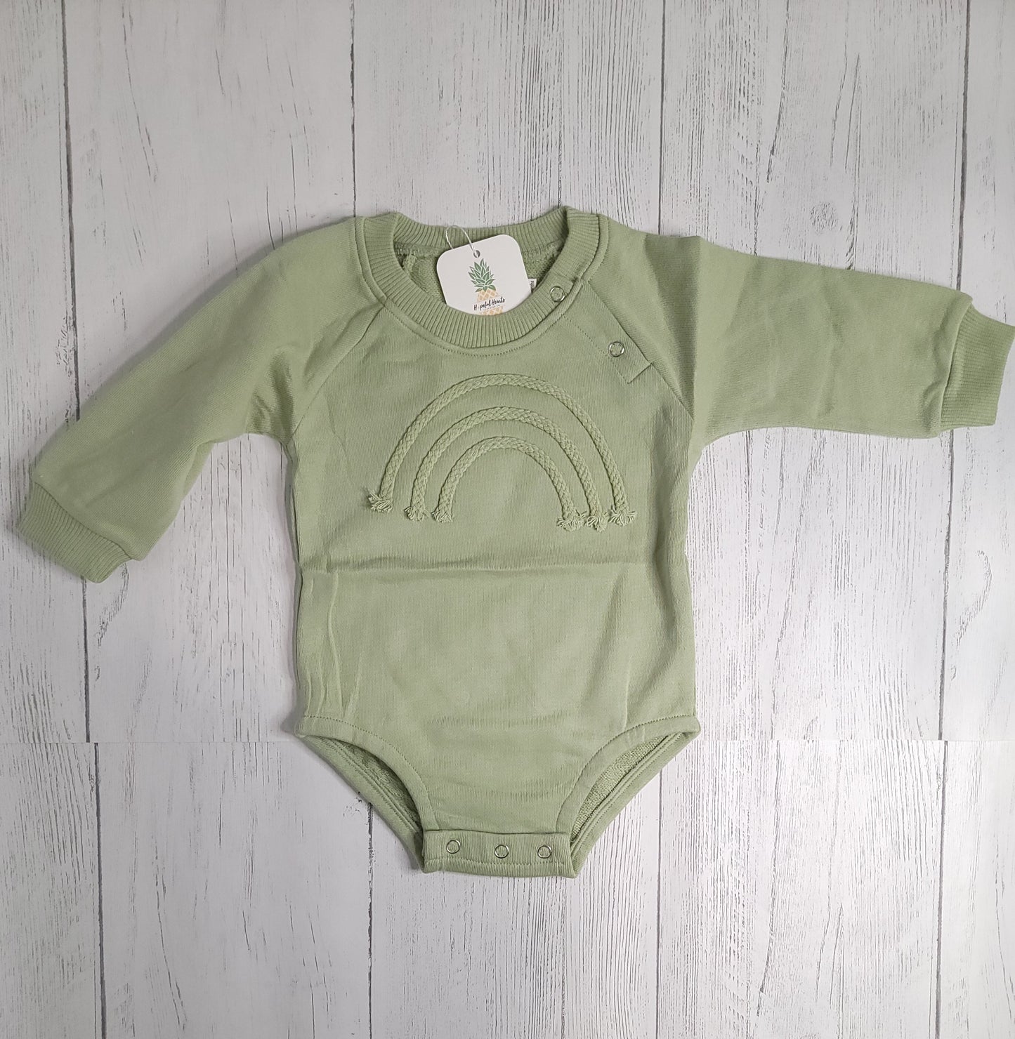 Rainbow Baby romper