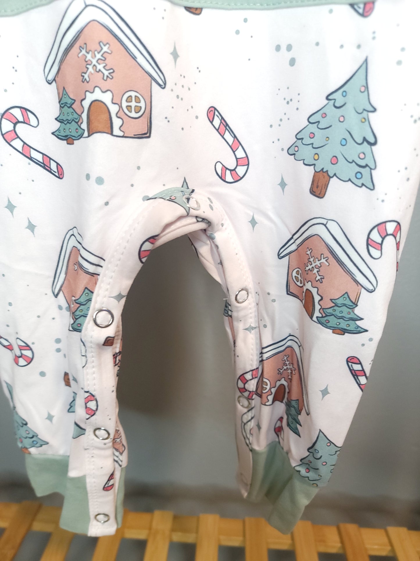 Christmas Village Pocket Romper