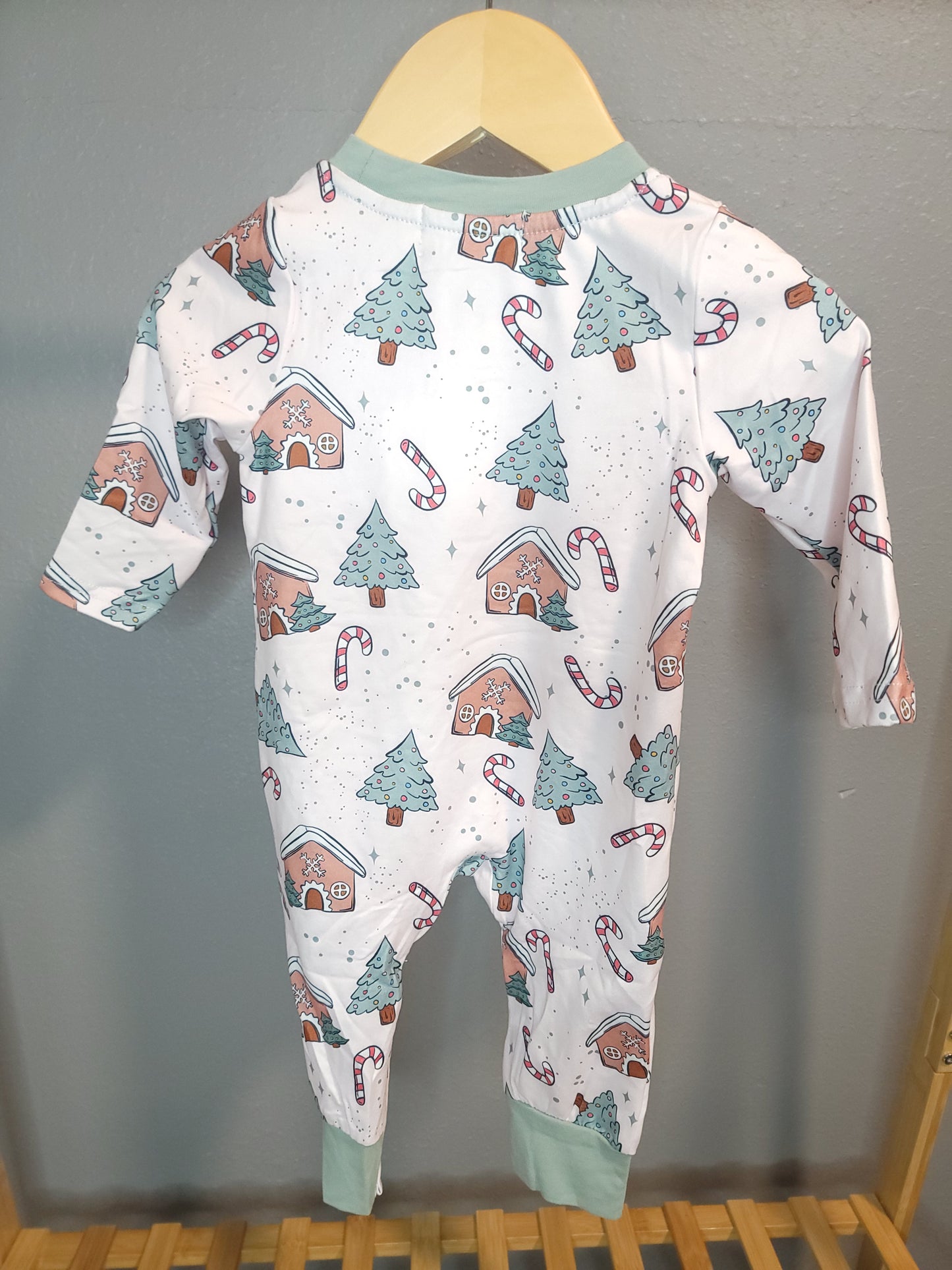 Christmas Village Pocket Romper