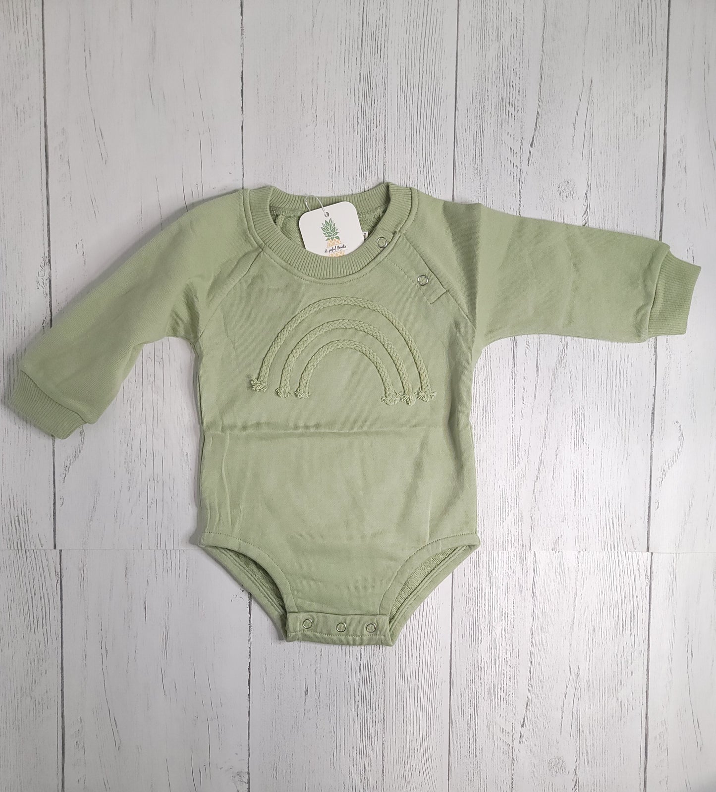 Rainbow Baby romper