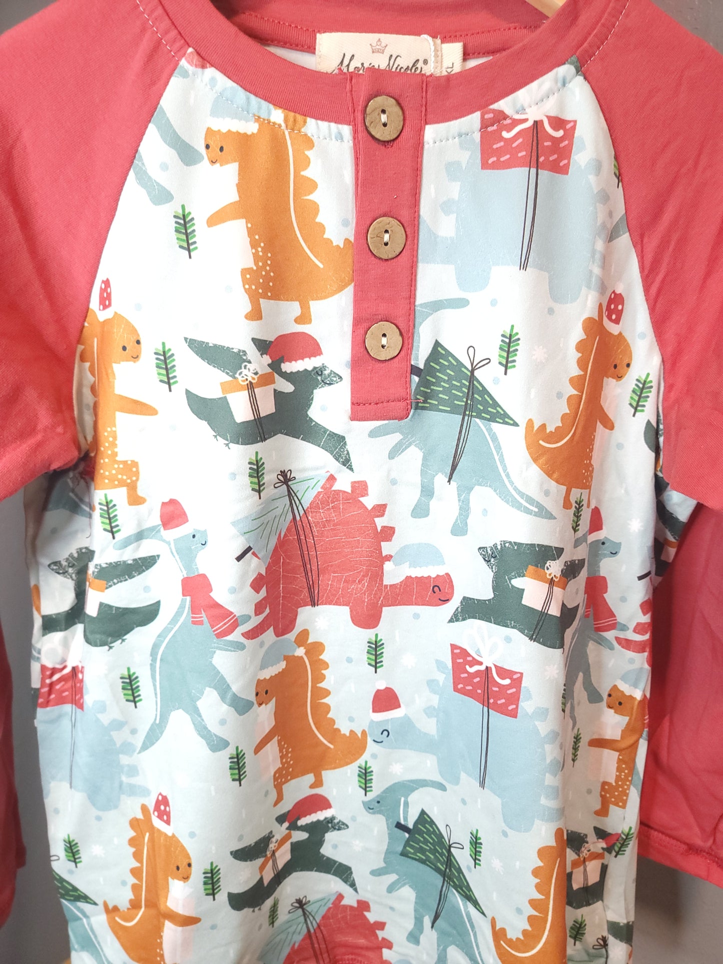 Dino - Mite Christmas Long Sleeve Tee